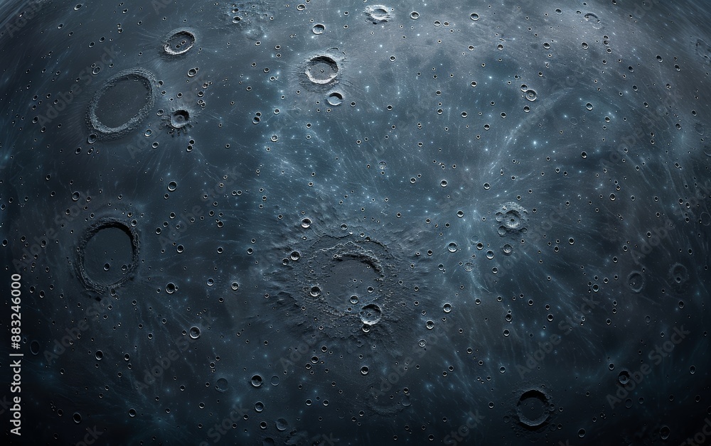 Poster moon surface texture for space exploration generative ai