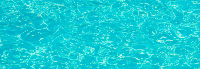 Tranquil Blue Swimming Pool Surface with Water Background