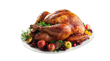 roast turkey on transparent background