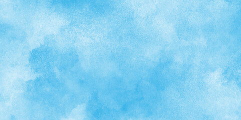 gradient light sky blue shades watercolor paper texture vintage grunge, ocean blue splash stroke Light sky blue shades watercolor texture, Bright blue cloudy sky vector illustration.