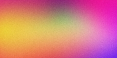 Vibrant and colorful blurred background with a subtle grainy texture