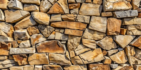 Rough Stone Wall Texture, Close-Up, Stone, Texture, Background