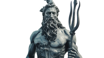 Zeus on transparent background