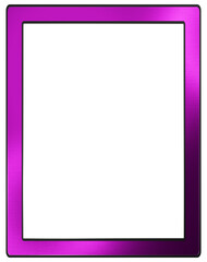 purple digital photo frame