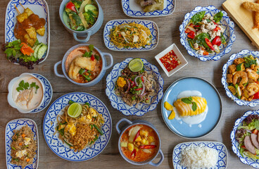 Thai Dishes Banner
