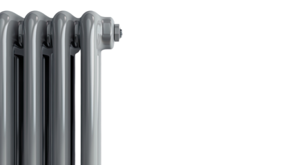 Radiator on a transparent background