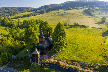 Jastrzębik cerkiew greckokatolicka p.w. św. Łukasza © Maciej G. Szling