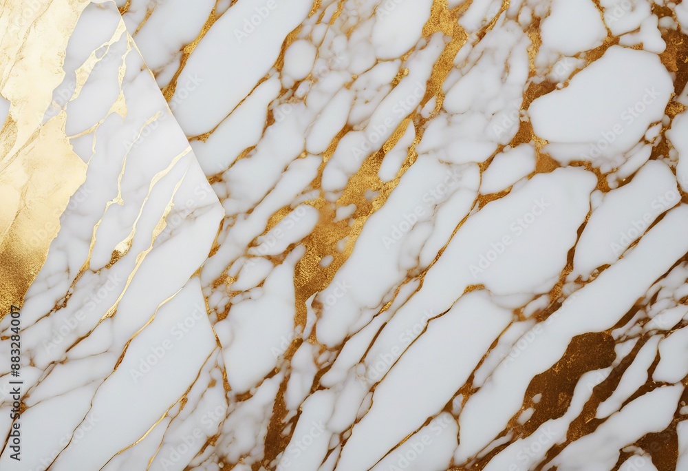 Poster luxury ai splash stone generative texture marble metallic background design pattern modern gold whit