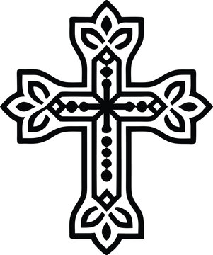 recommend clip art: decorative christian cross. faith, christianity, religion,christ, element, god, pattern, holy, background,