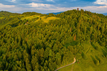 Wieża Koziarz, Małopolska, Poland, EU © Maciej G. Szling
