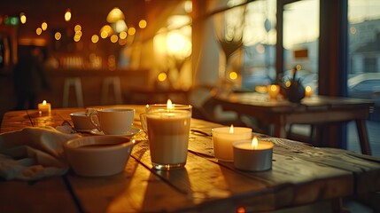 Cozy Warm Candlelit Evening Ambiance Vibes