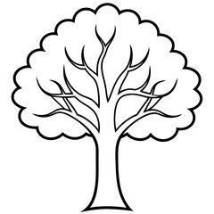 Vector Tree, Silhouette Tree