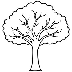 Vector Tree, Silhouette Tree