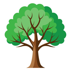 Vector Tree, Silhouette Tree