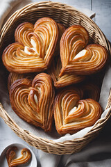 heart shaped cookies