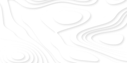 	
Abstract vector illustration 3d papercut wave line pattern background. white and gray luxury grid topography map and satin smooth wallpaper matt paper light texture.