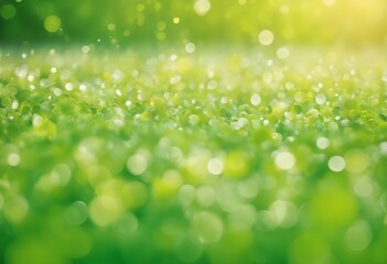 Obraz premium bokeh pastel circular green bright colours soft vivid abstract summer white fresh backdrop background delicate beautiful blurred spring blue light texture color yellow circle illustration lights orang