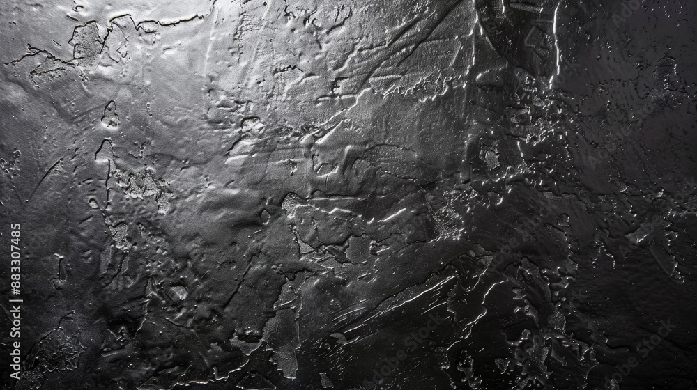 Poster close up texture of grey metallic background with space for text