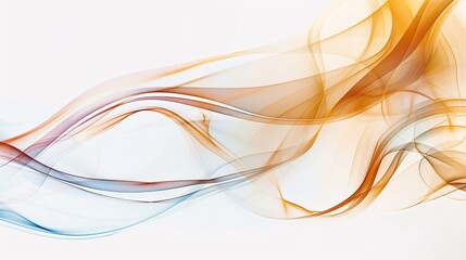 Abstract  wave on a white background. 
