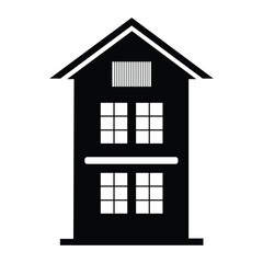 Black house Vectors & Illustrations