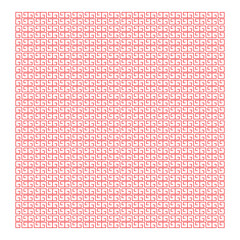 Chinese decorative frame.Chinese symbol for Chinese new year or other festival.