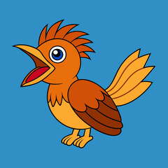 illustration of a cartoon bird