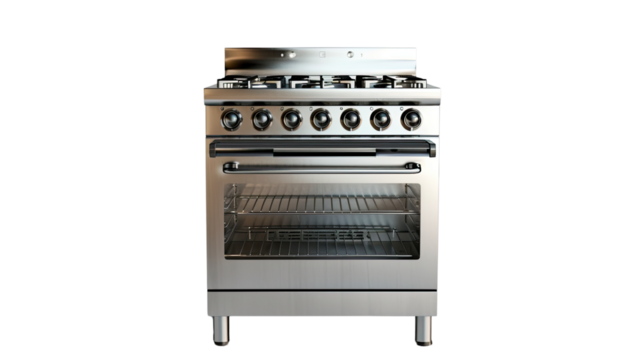 Oven on a transparent background