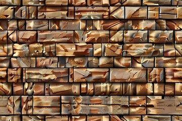Fototapeta premium Stone wall brick texture. Seamless pattern. Background of the Sandstone facade. Stone wall brick texture. Background of the Sandstone facade. Seamless pattern. 
