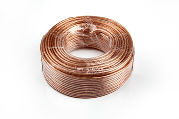 Roll of speaker cable