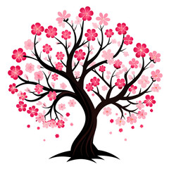  tree vector  illustration