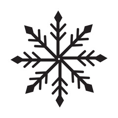 snowflake, Winter snow vector icon eps 10