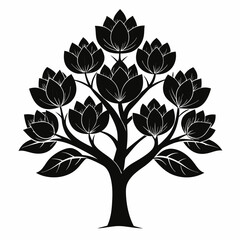  tree vector  illustration