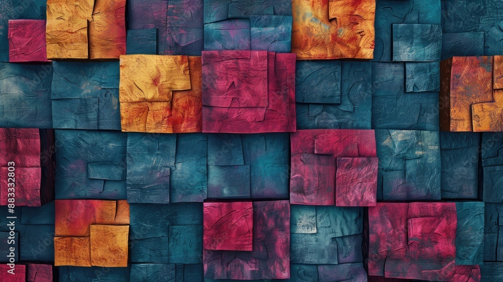 Poster digital background with rectangular texture