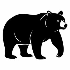 Bear Black silhouette