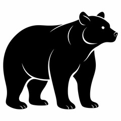 Bear Black silhouette
