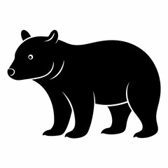 Bear Black silhouette