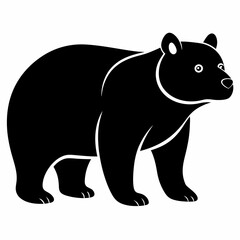 Bear Black silhouette