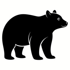 Bear Black silhouette