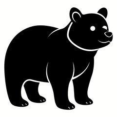 Bear Black silhouette