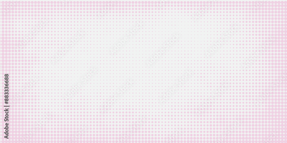 Poster dot pattern seamless background. polka dot pattern template monochrome dotted texture vector