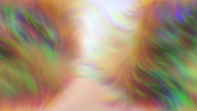 Ambient background video loop, Heavenly animation loopable clip, Beautiful Heavens pathway motion graphics, Seamless loop