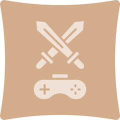 Adventure Game Glyph Art Box Icon