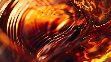 Macro shot of wine swirling in a glass 32k, full ultra HD, high resolution