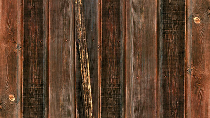 old wooden wall