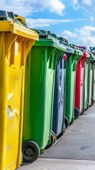 Modern Waste Management Facility Leveraging Data Analysis to Enhance Trash Collection Efficiency and Optimize Recycling Routes with Smart Technology