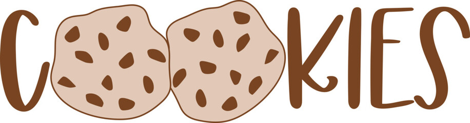 Cookies Vector Illustration 