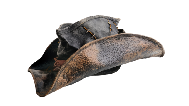 Pirate hat on a transparent background