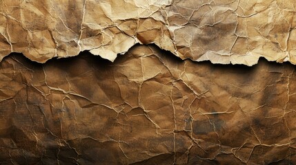Fototapeta premium Rugged paper texture with torn design