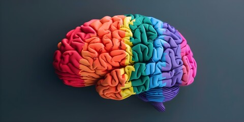 Digital art representing mental health or neurodiversity themes. Concept Art, Digital, Mental health, Neurodiversity, Therapy