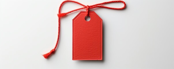 a Price Tag, Marketing Element, 3D clay style, isolated on white background